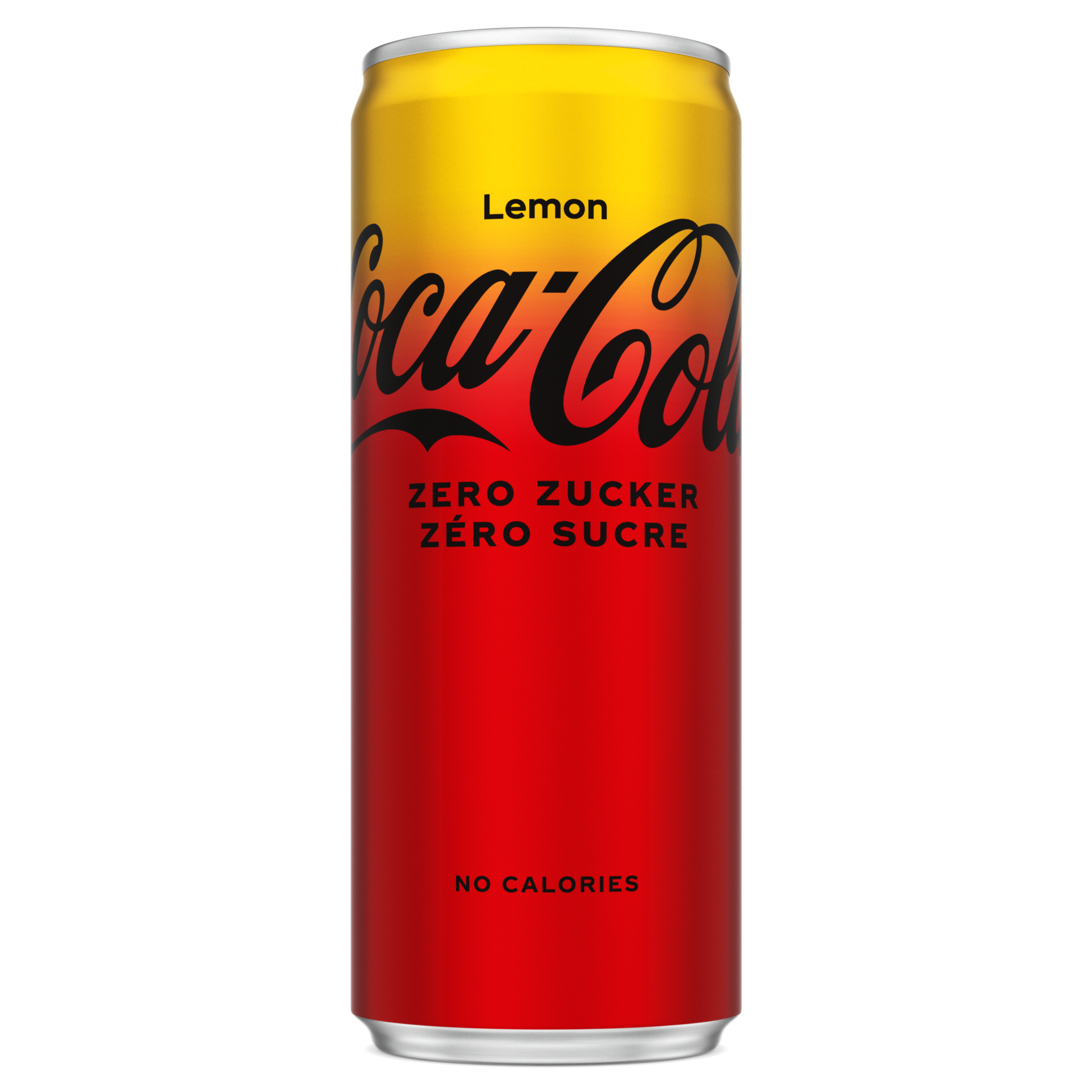 cannette de coca-cola citron