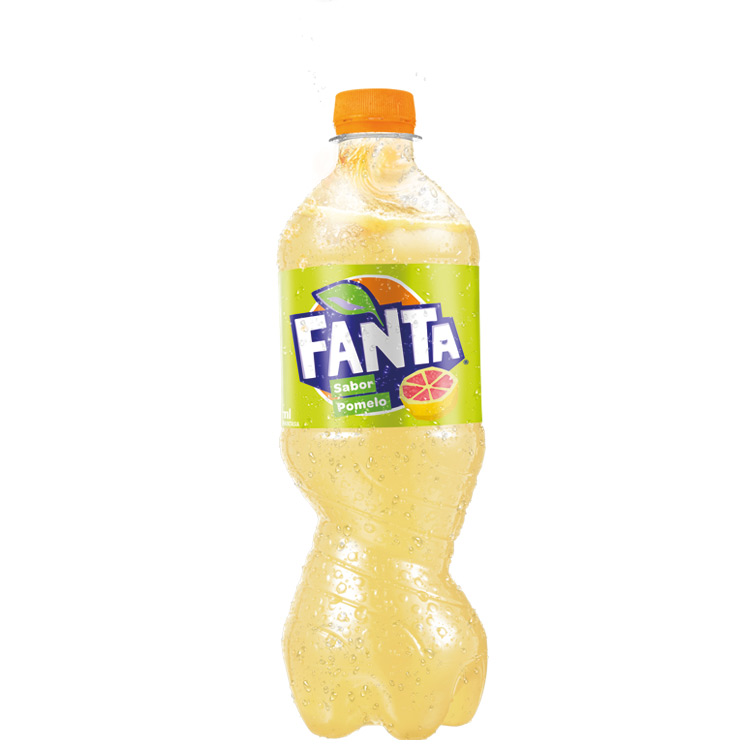 Botella de Fanta sabor Pomelo