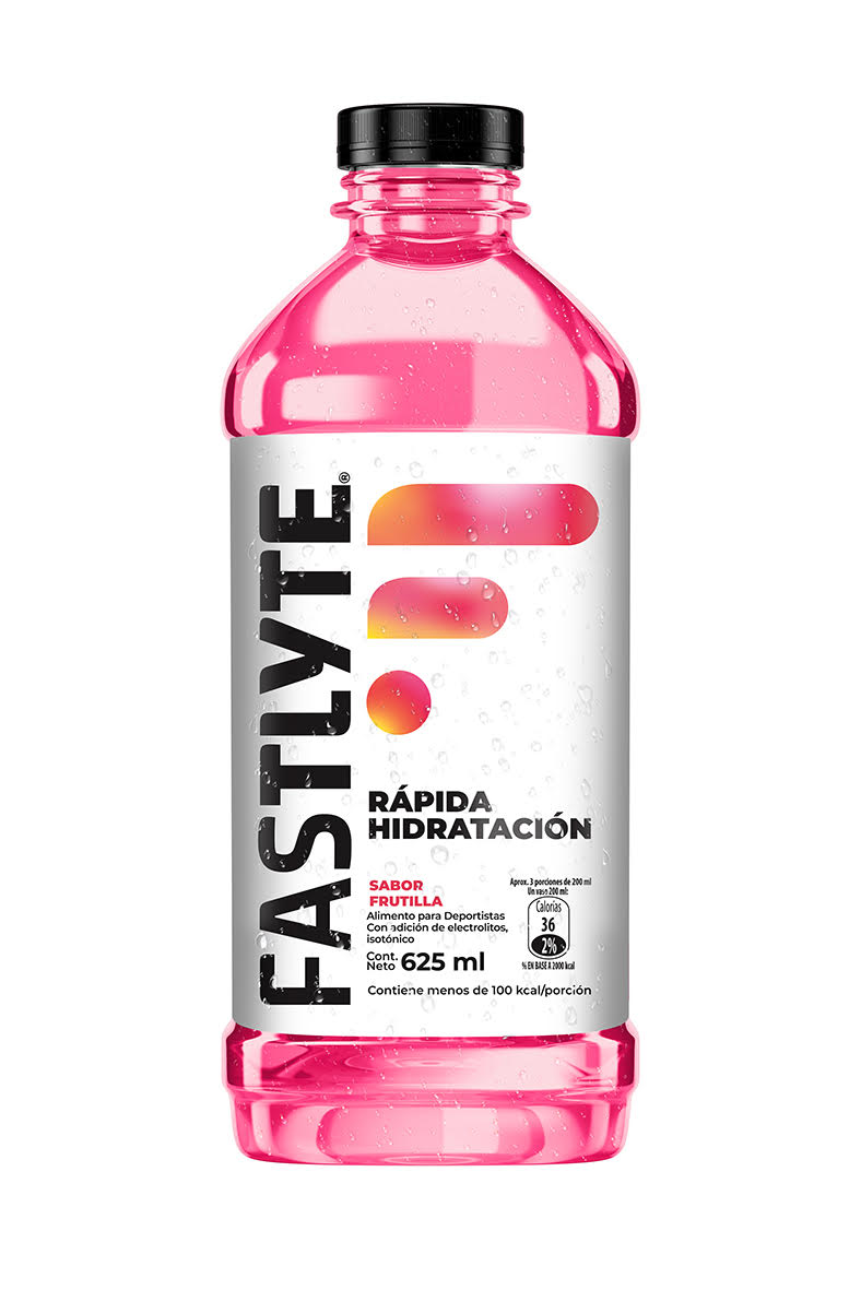 Botella de Fastlyte sabor Frutilla