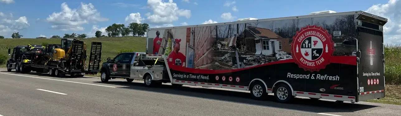 Coca-Cola Kentucky oversvømmelseshjælpefartøj