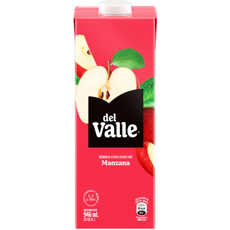 Del Valle Manzana 946mL