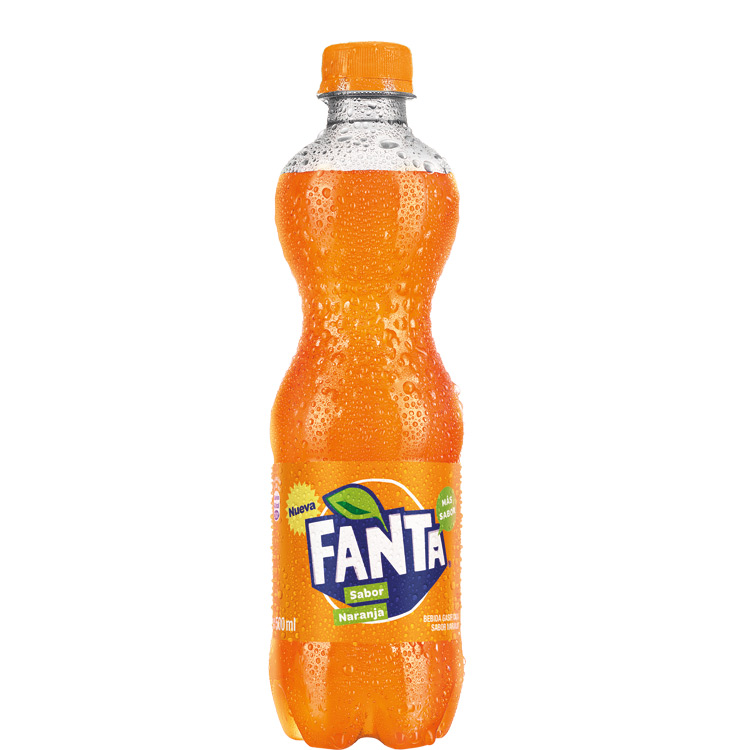 Botella de Fanta Sabor Naranja