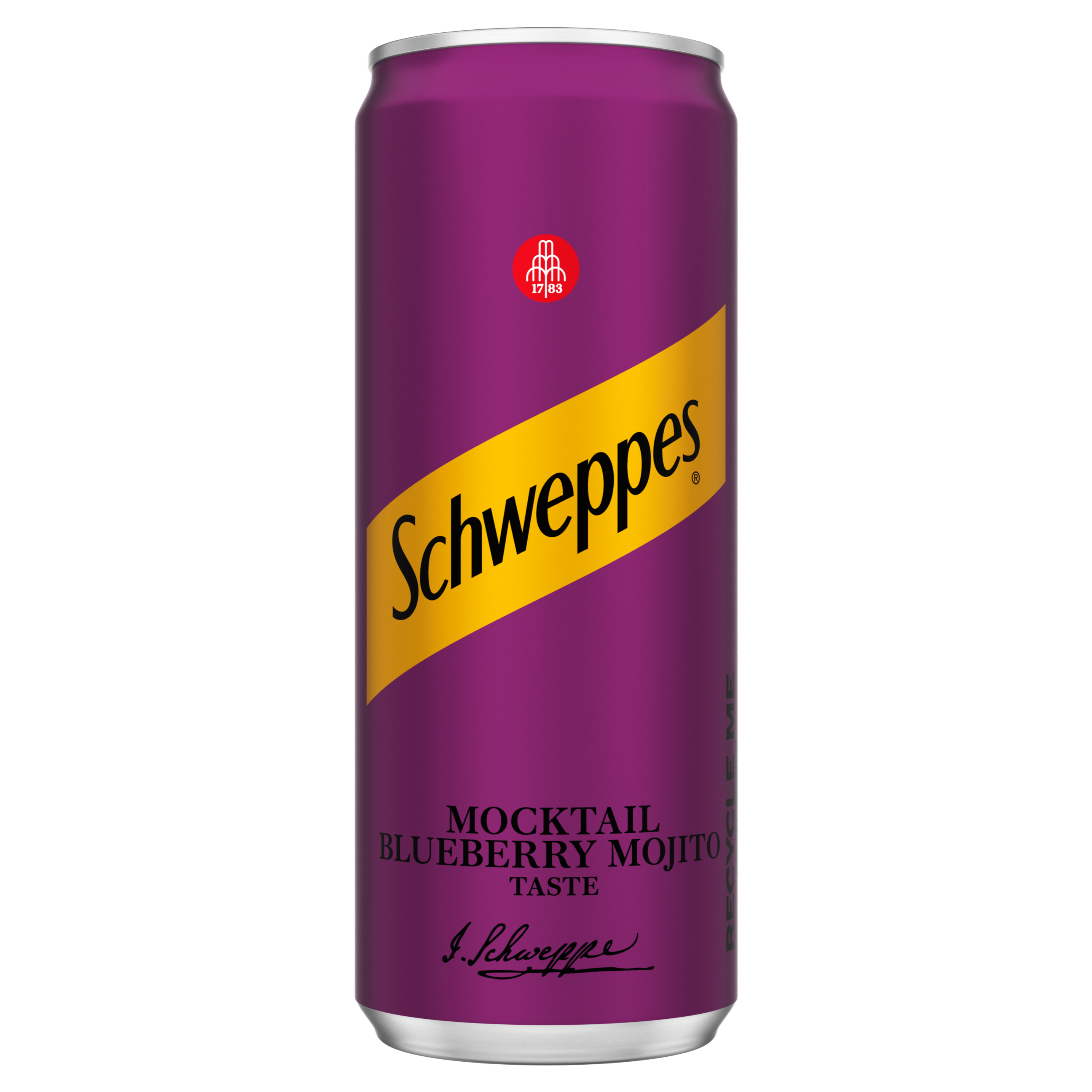 Schweppes blueberry Mojito karastusjook, purk 330ml