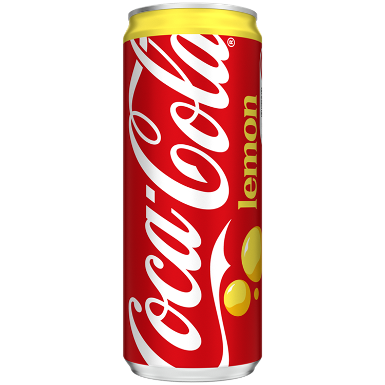 Punane Coca-Cola Lemon purk