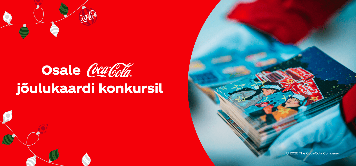 Coca-Cola avas koostöös Delfiga jõulukaardi konkursi! 
