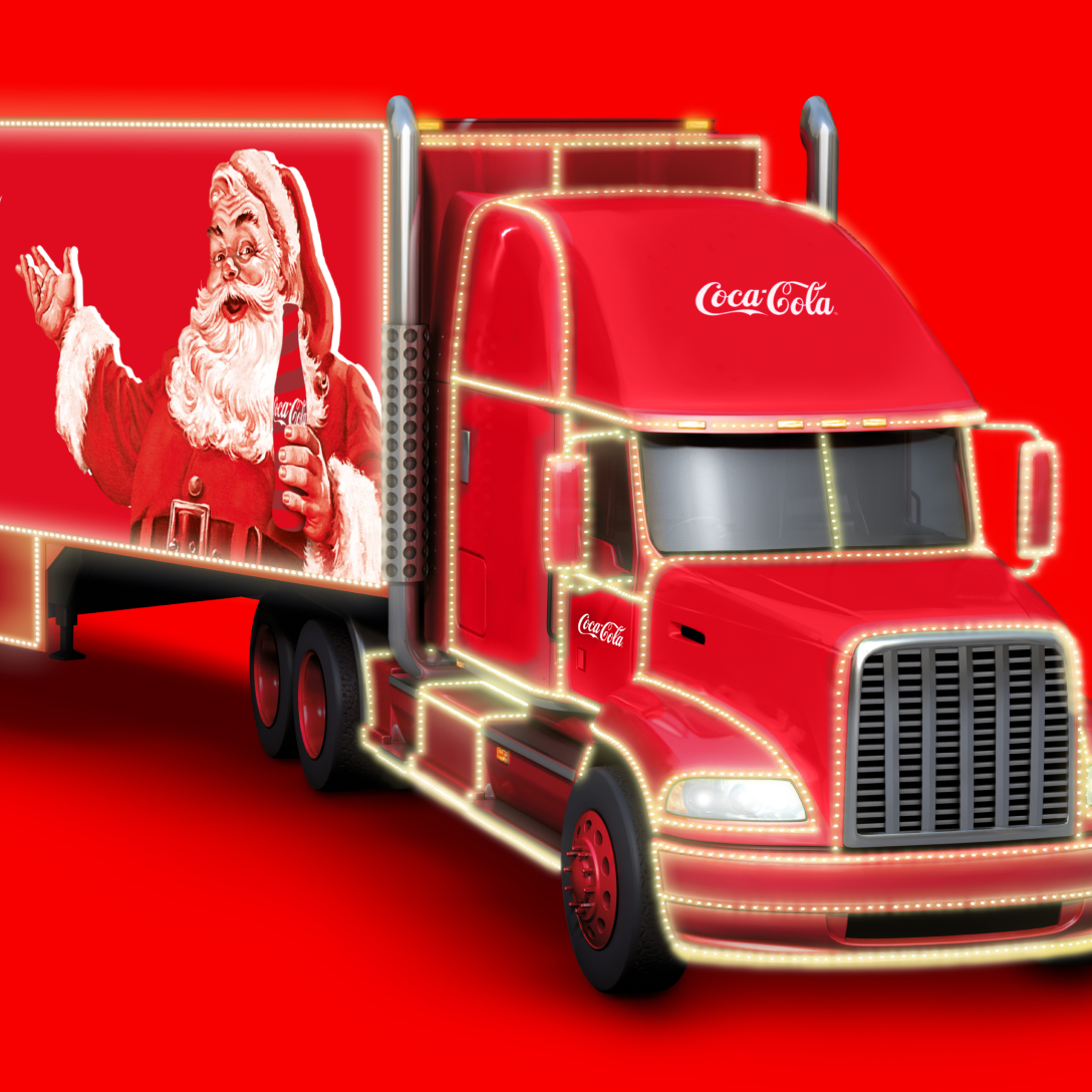 Coca-Cola Red Chrismas Truck