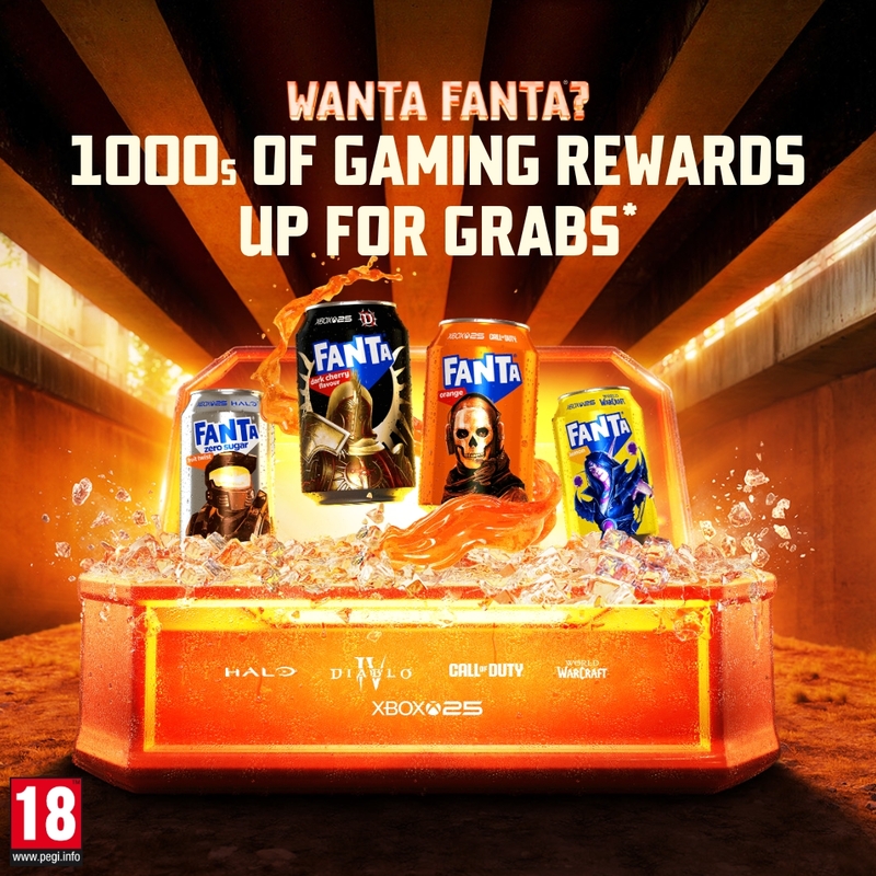 Fanta Xbox Promotional Image