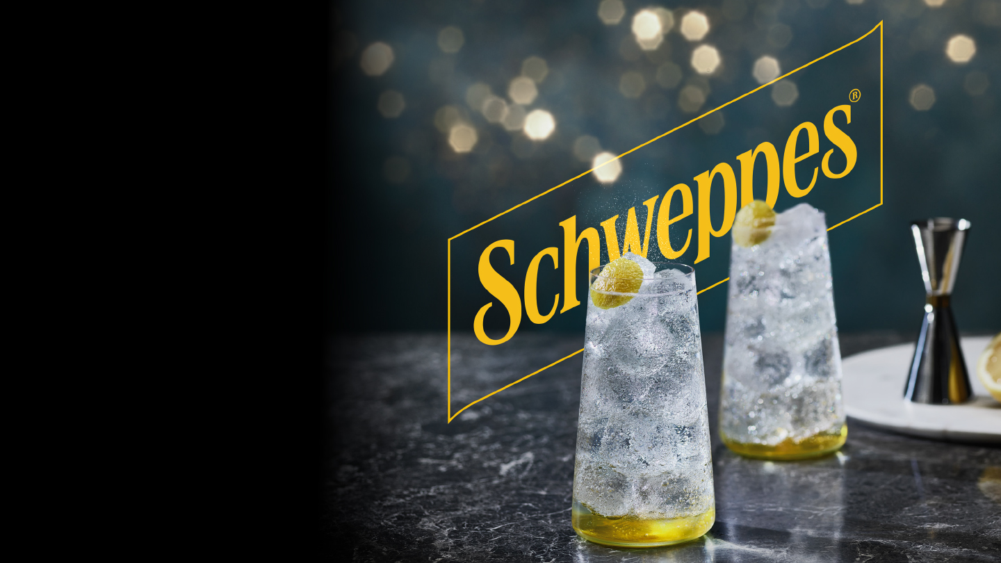 Schweppes Festive Premium Glasses
