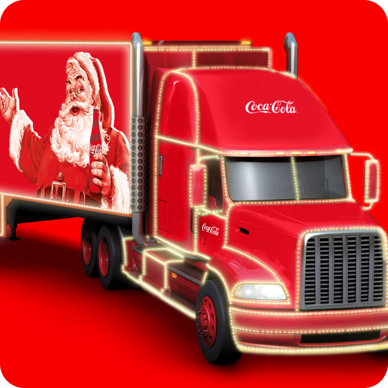 Coca-Cola Red Chrismas Truck