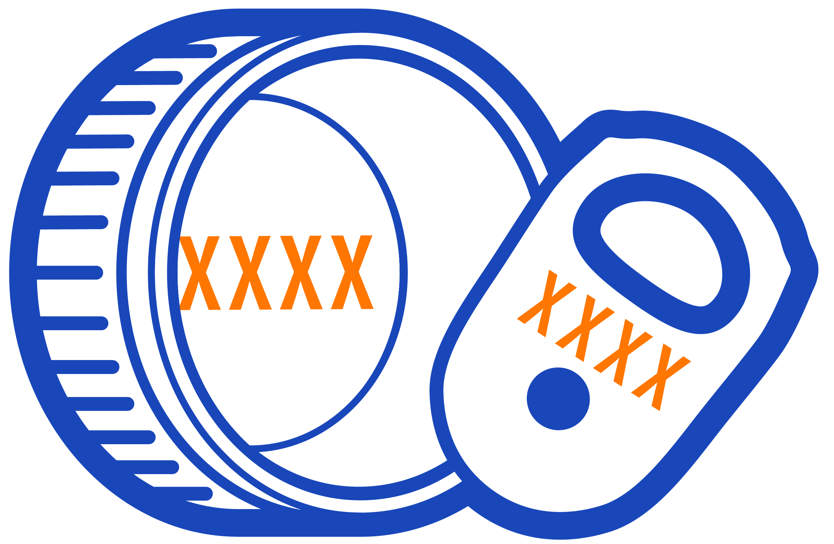 Fanta cap and key with code symbols 