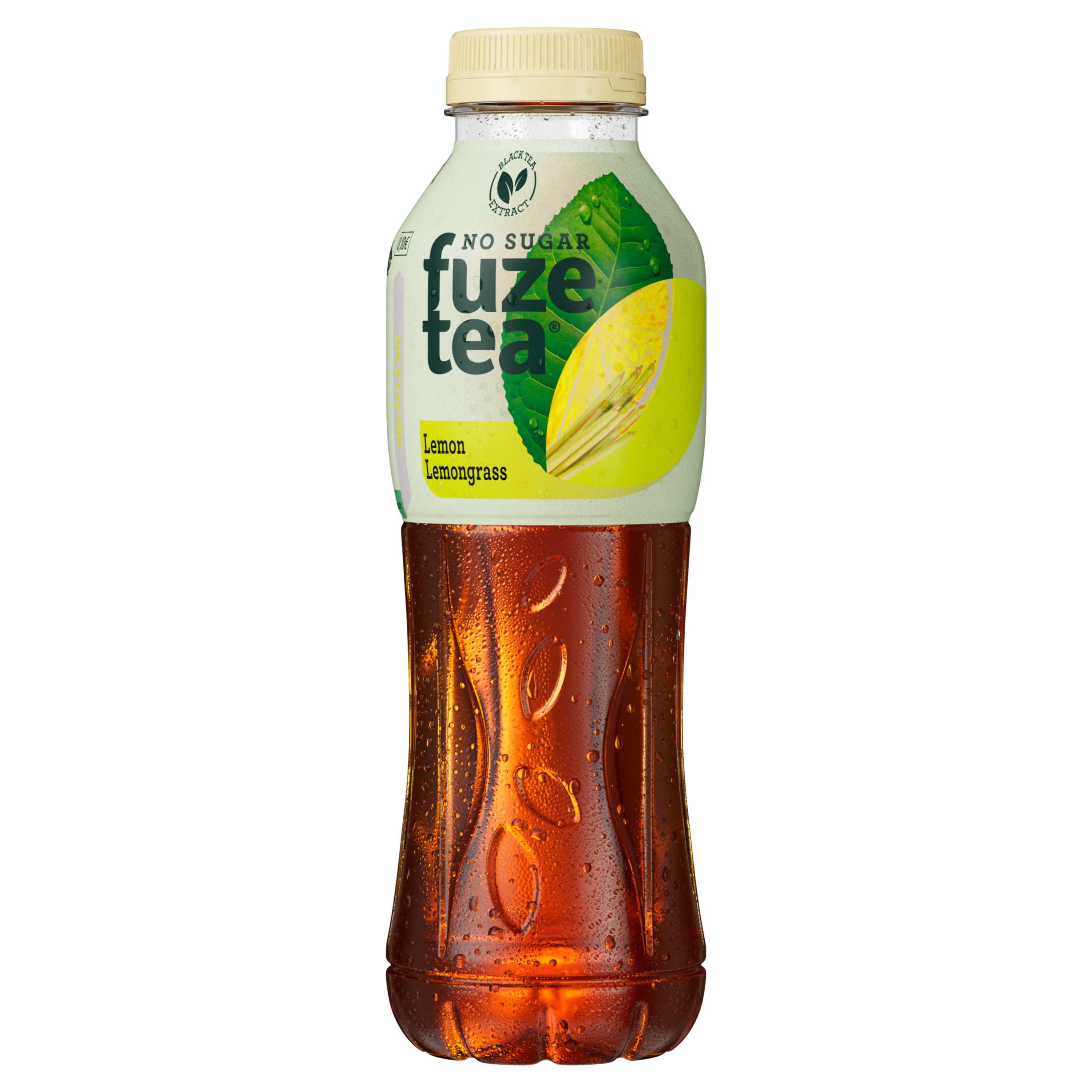 Fuzetea Black Ice Tea Lemon – Lemongrass Χωρίς Ζάχαρη