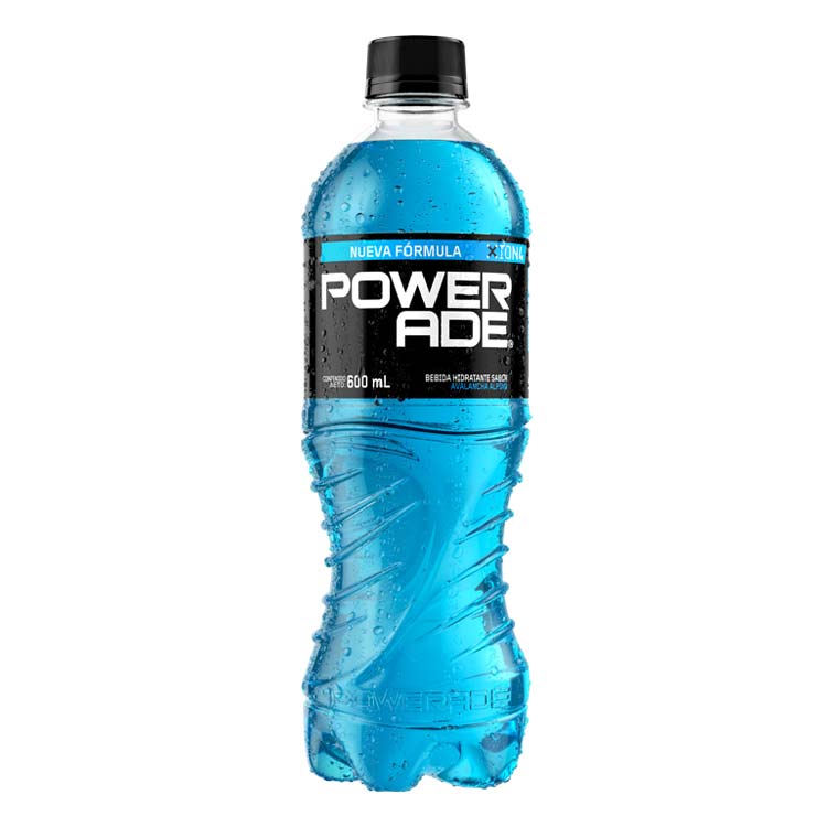 Botella Powerade Avalancha Alpina