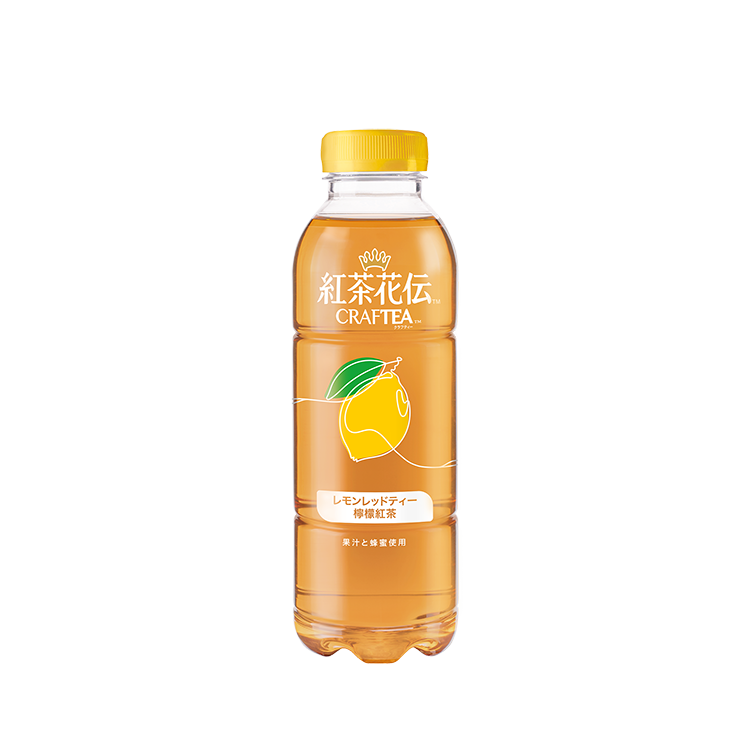 Kochakaden Craftea Lemon Tea Beverage bottle