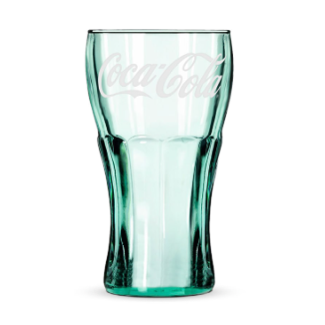 Image of engraved Coca-Cola Glass
