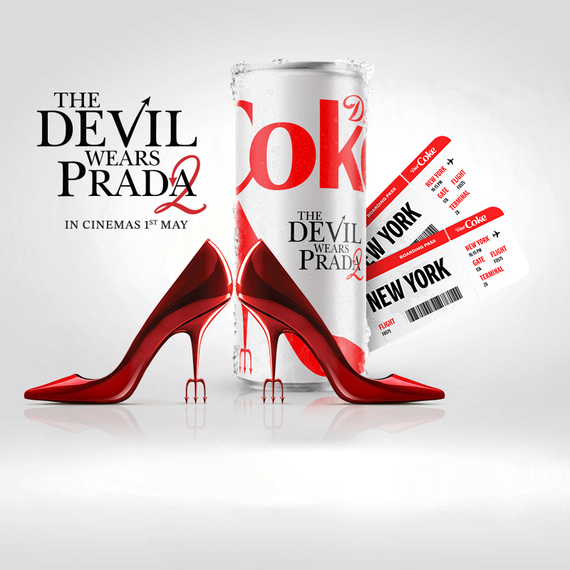 Diet Coke  x the Devil Wears Prada
