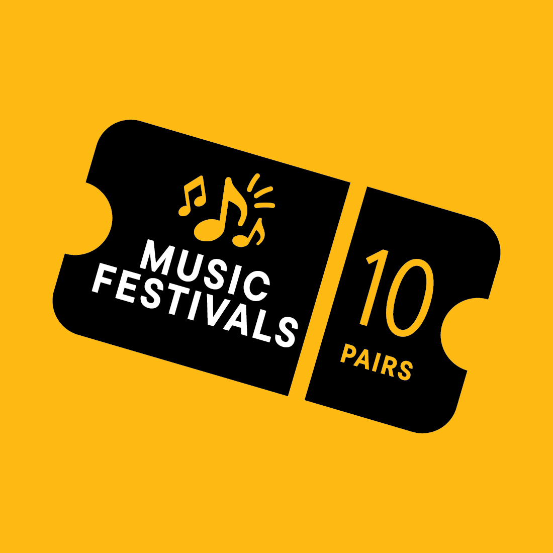 Tickets to Music Festivals