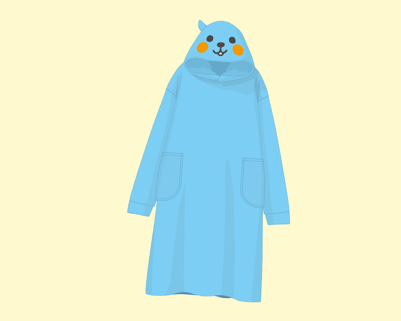  Qoo着るブランケット