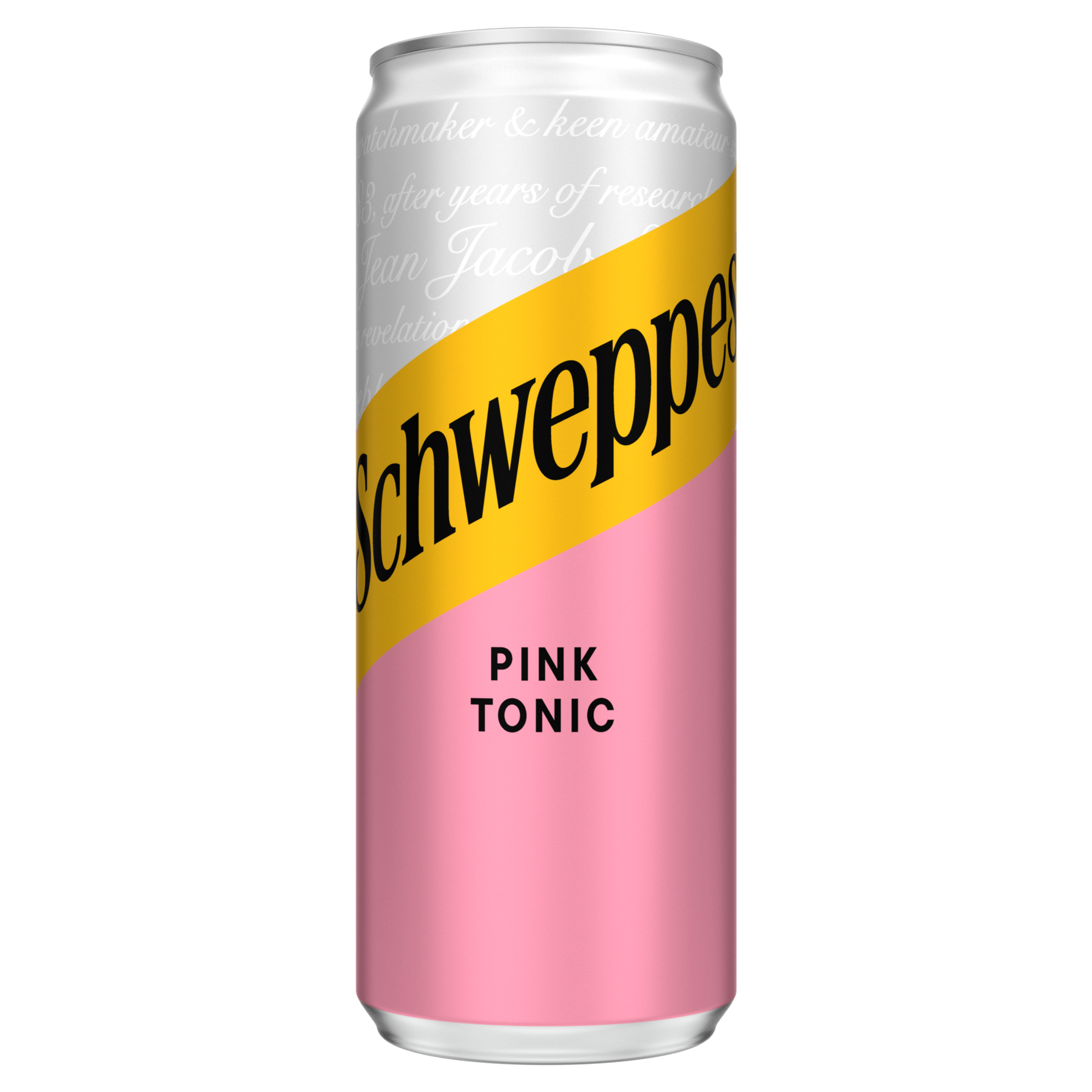 Doză de Schweppes Pink Tonic