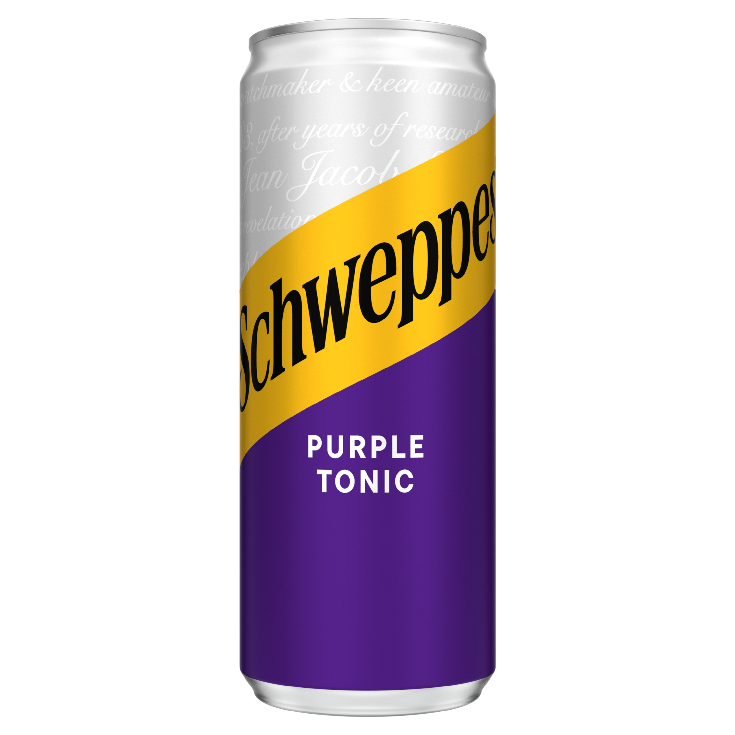 Doză de Schweppes Purple Tonic