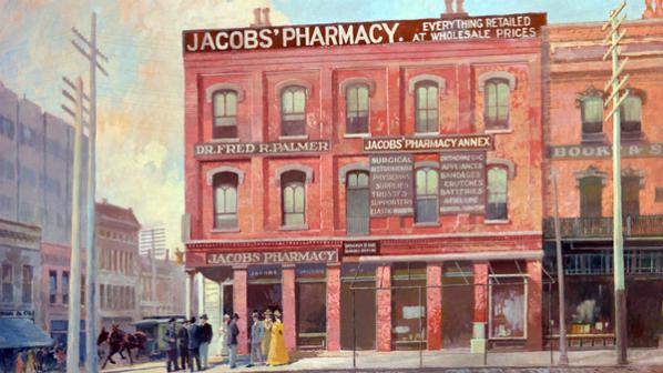 Fachada de Jacob´s Pharmacy