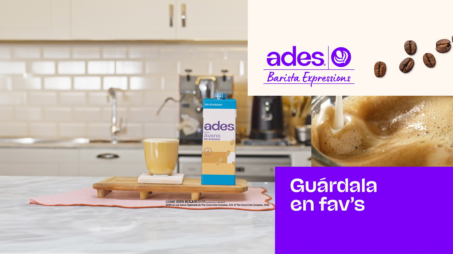 Ades Barist Expressions, Avena Expresso Shake. Come bien