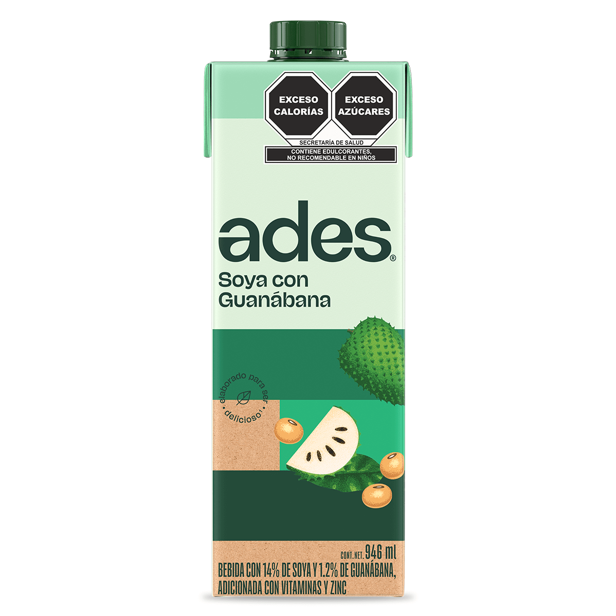 Ades Soya Con Jugo De Guabanabana