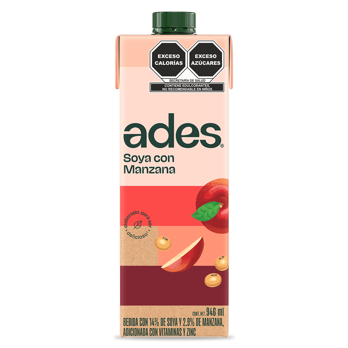 AdeS Soya Con Jugo de Manzana