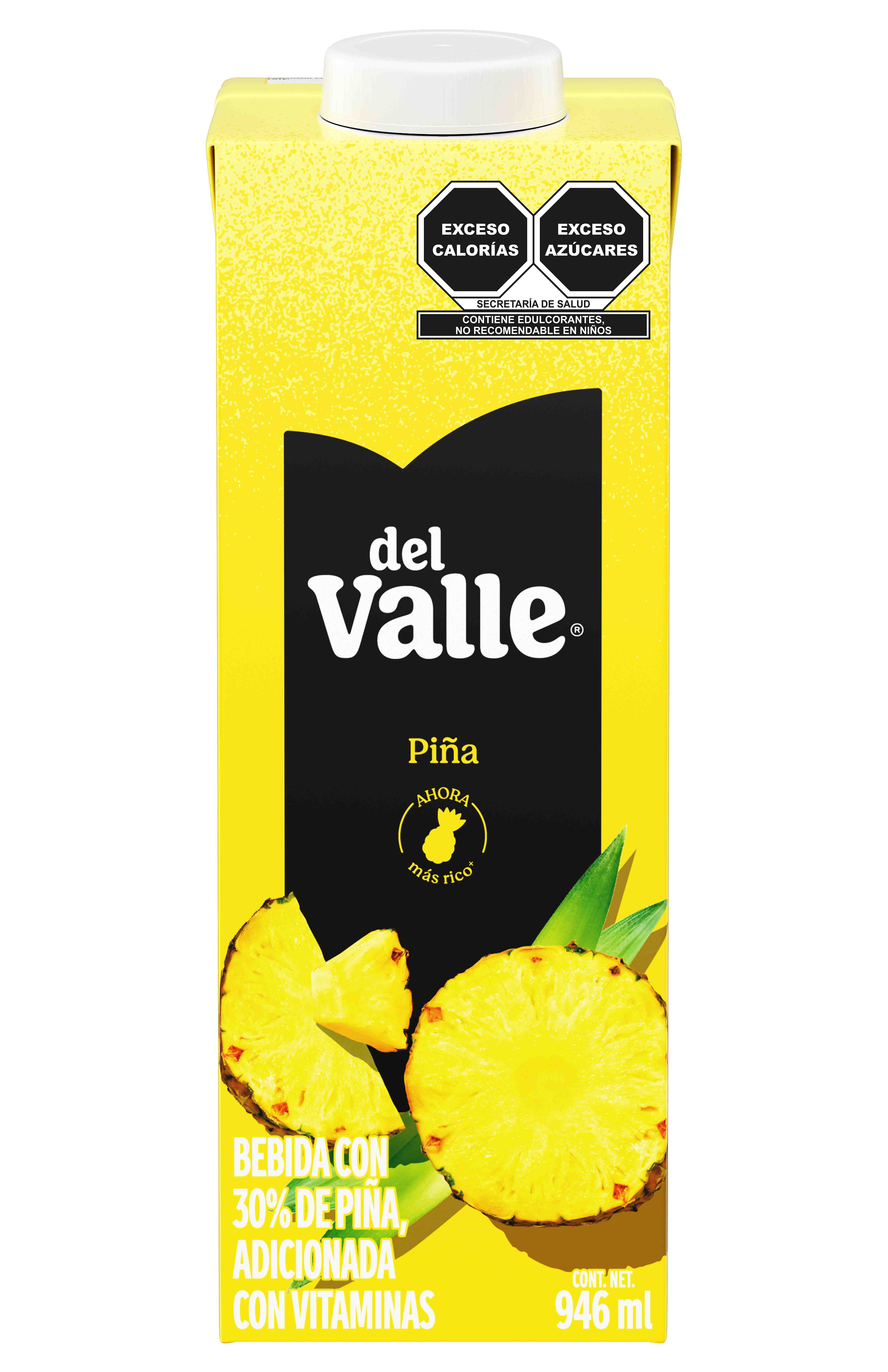 Botella de Del Valle Néctar Piña 