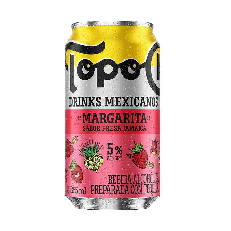 Topo Chico Drinks Mexicanos Margarita Fresa Jamaica.