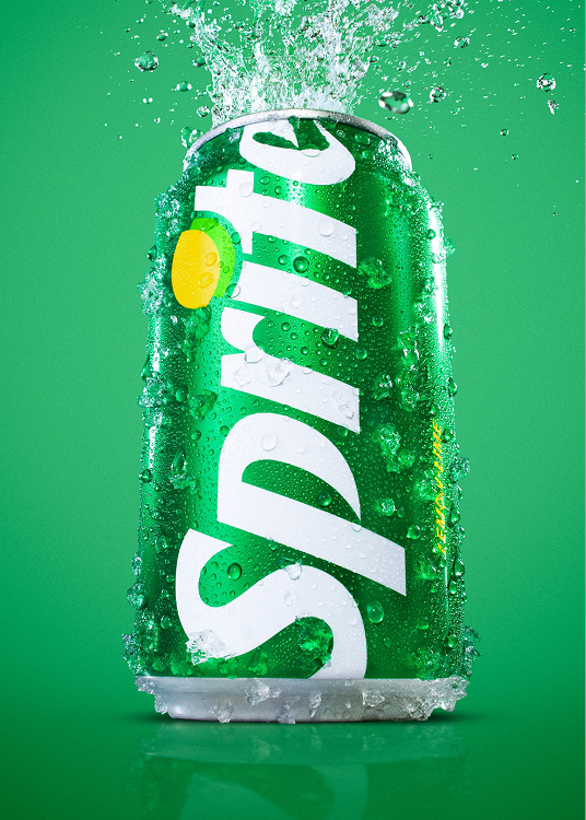 En burk Sprite
