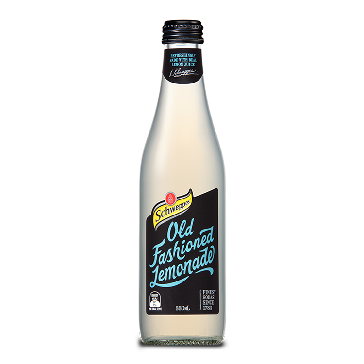 Schweppes Old Fashioned Lemonade bottle