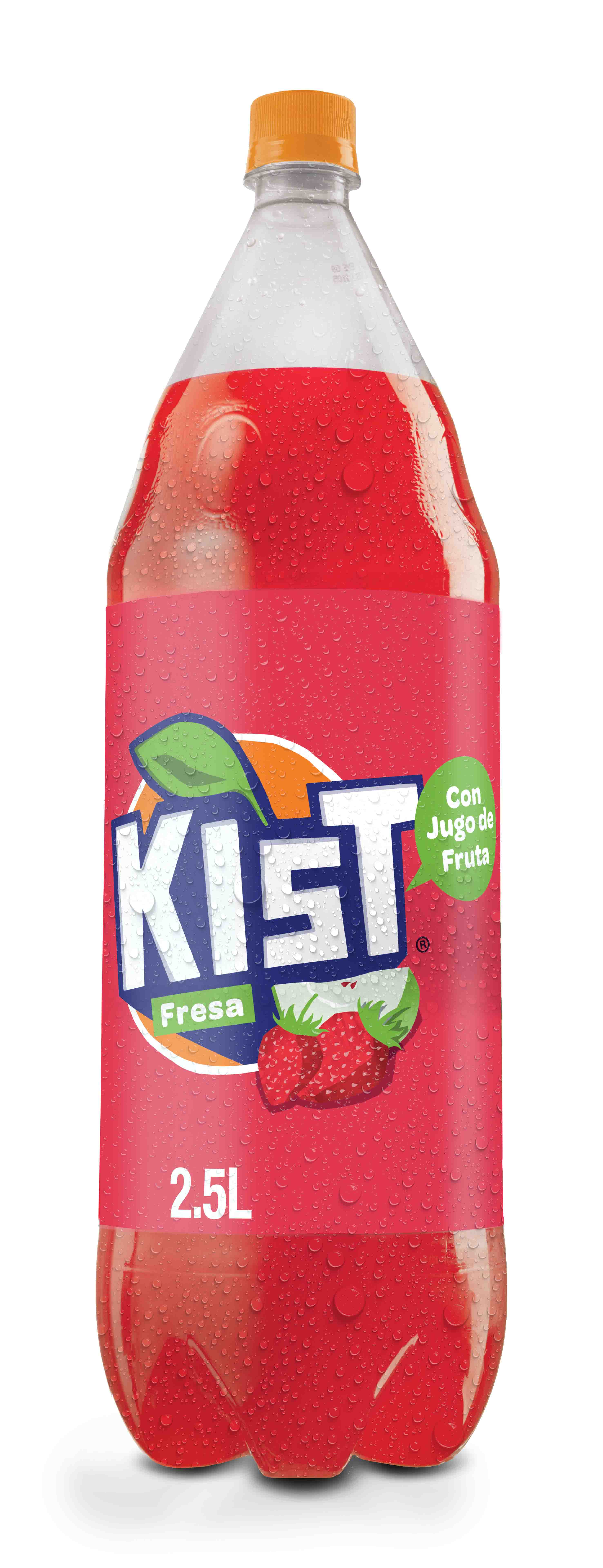 Botella de Kist Fresa by Fanta