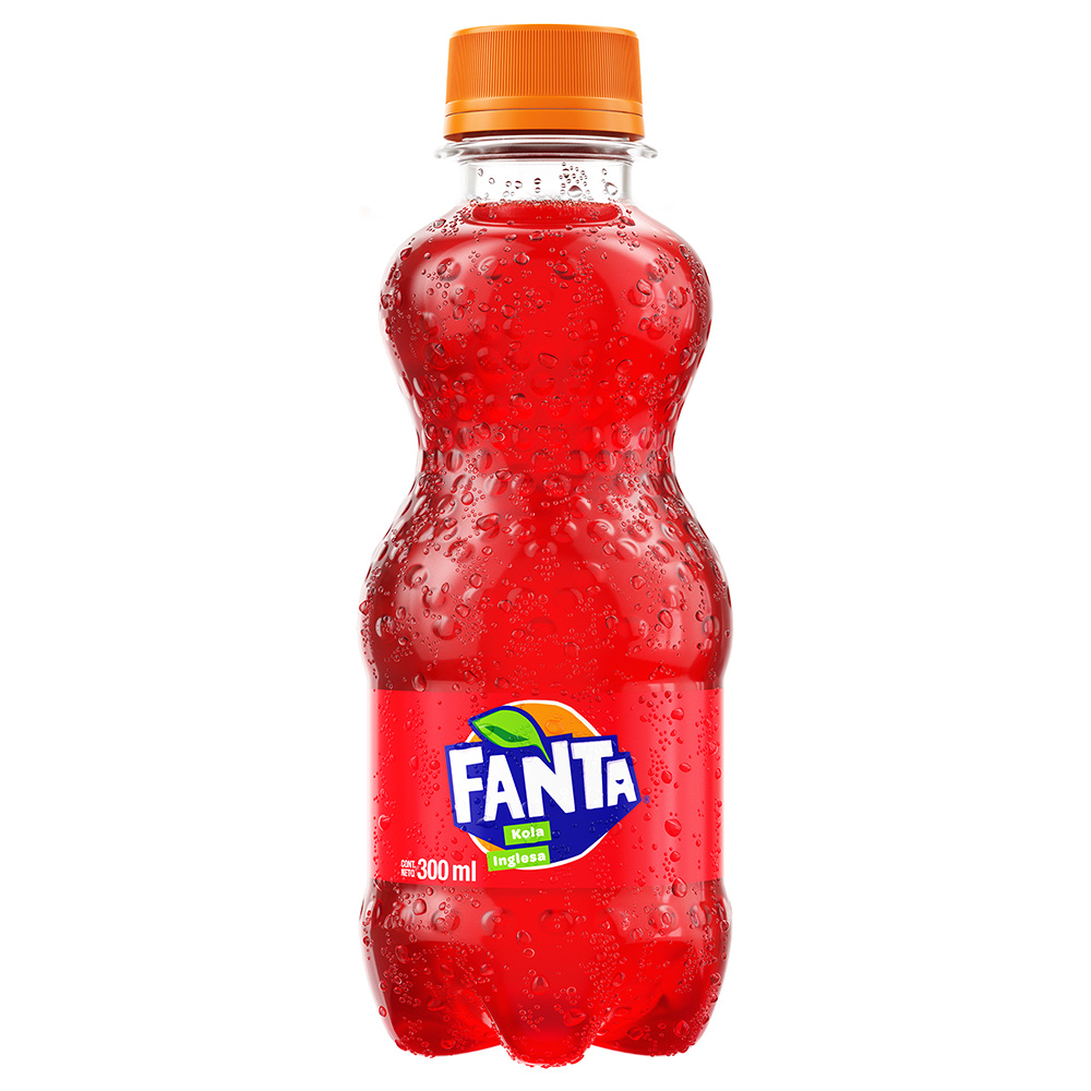 Botella de Fanta sabor Kola Inglesa