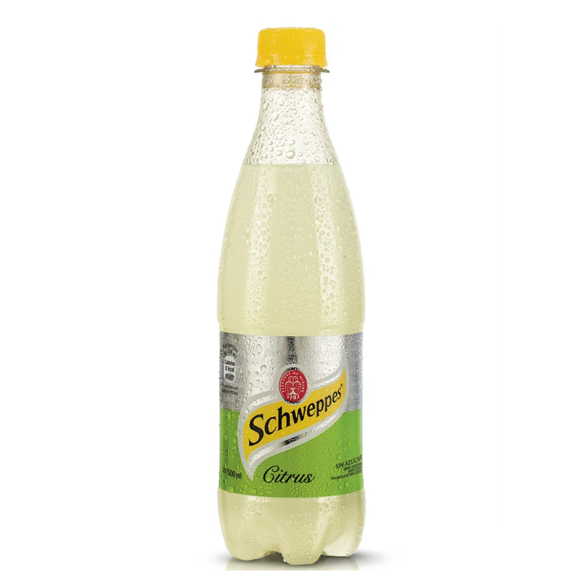 Botella de Schweppes Citrus