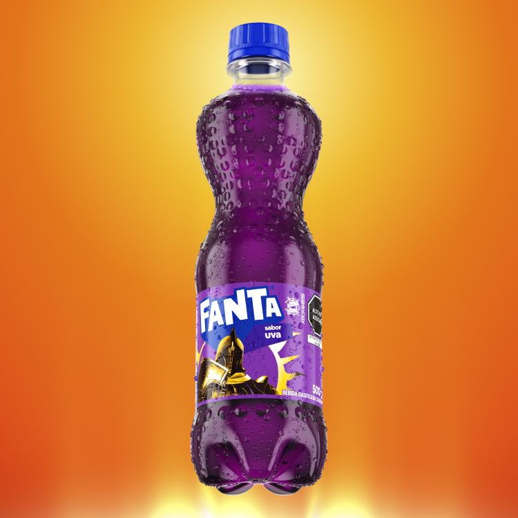 Botella de Fanta sabor Kola Inglesa