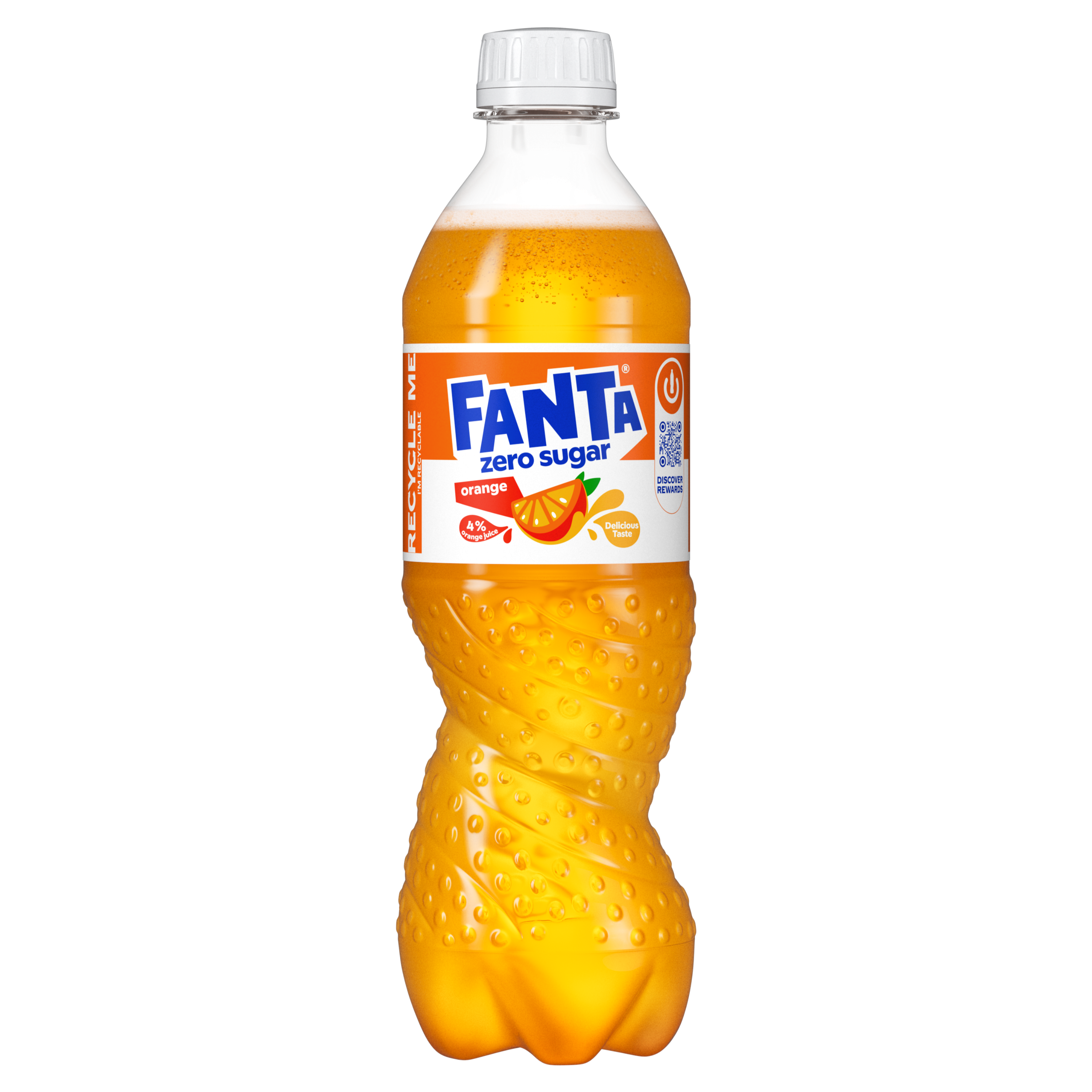 Fanta Orange Zero karastusjook, pudel 500ml