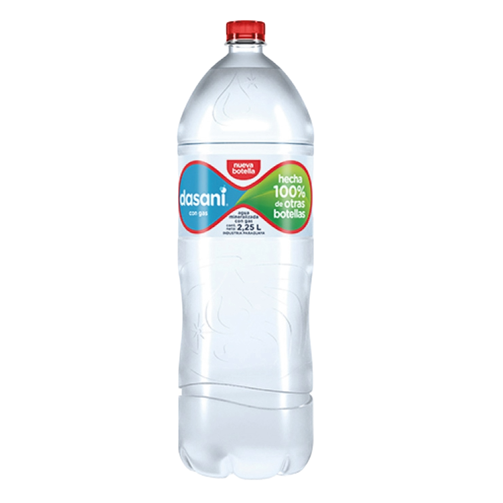 Botella de Dasani Con Gas