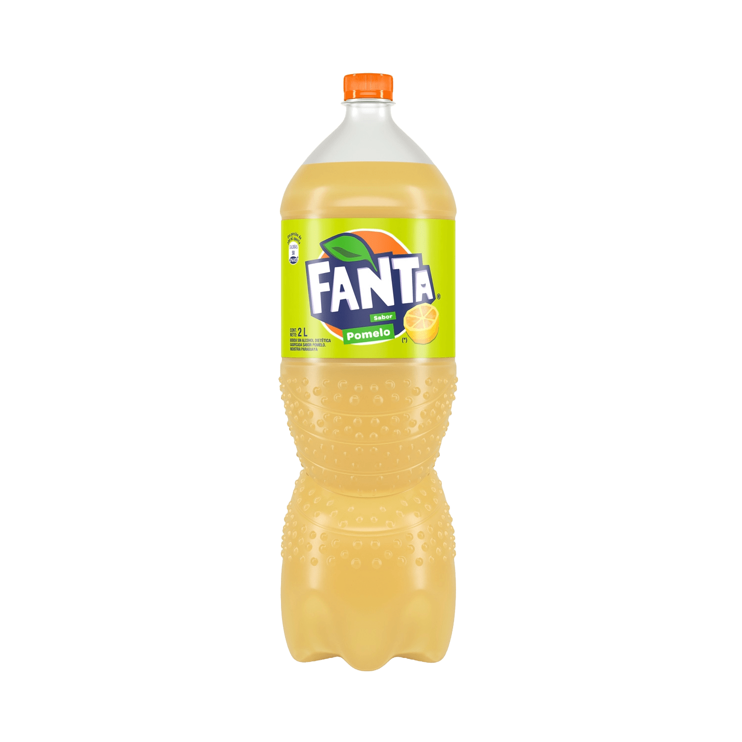 Botella de Fanta Sabor Pomelo 2L