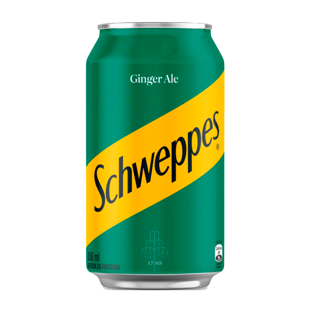 Lata de Schweppes Ginger Ale