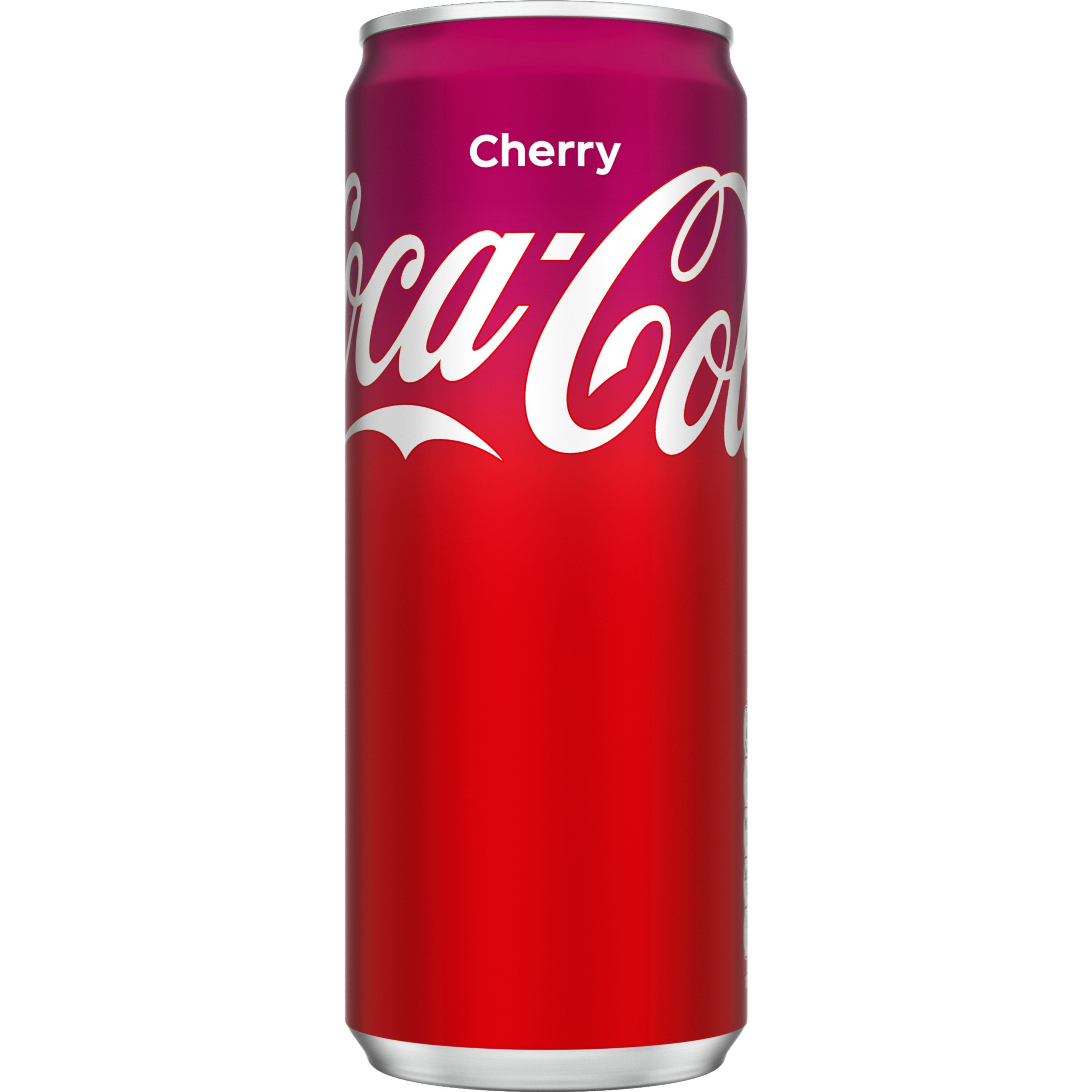 Coca-Cola Cherry - En rödbrun Coca-Cola burk med körsbärssmak