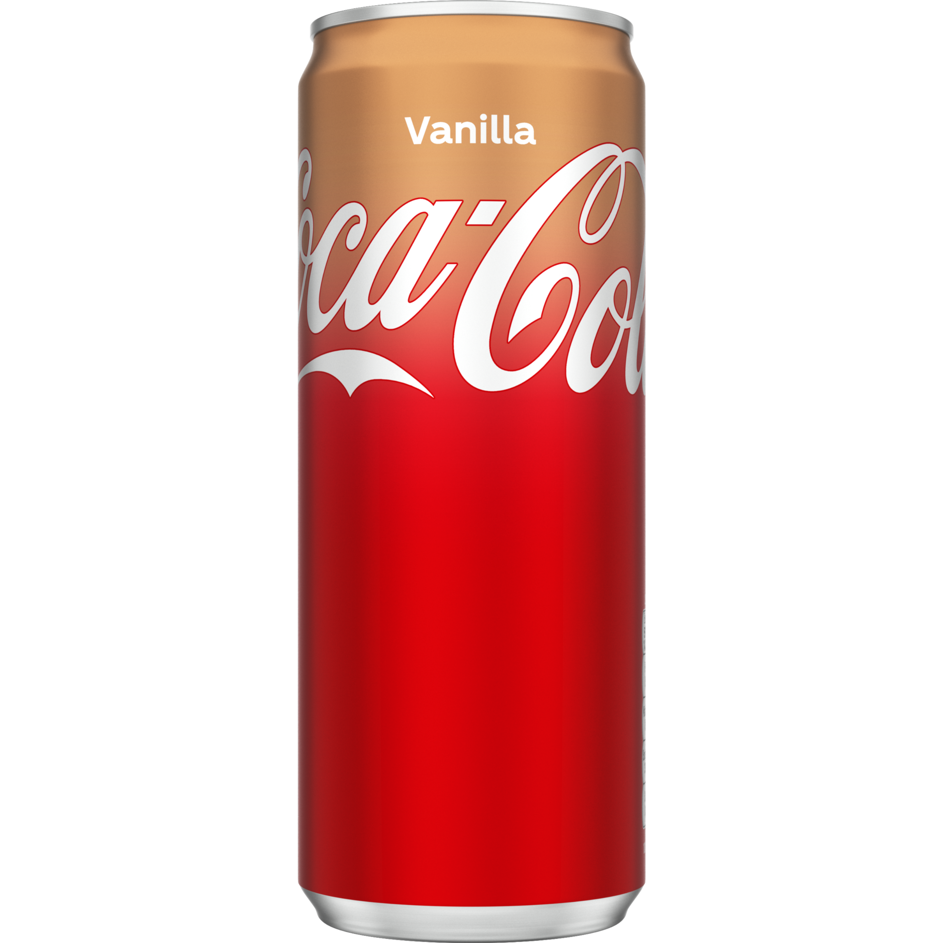 En läskburk med Coca-Cola Vanilla