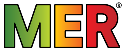 MERs färgglada logga
