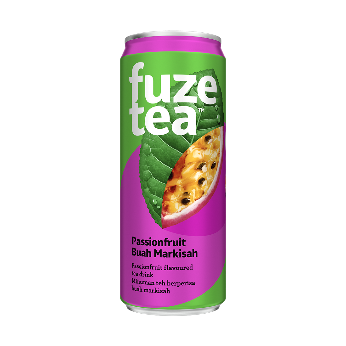 Fuze Tea Ice Passionfruit Tea can