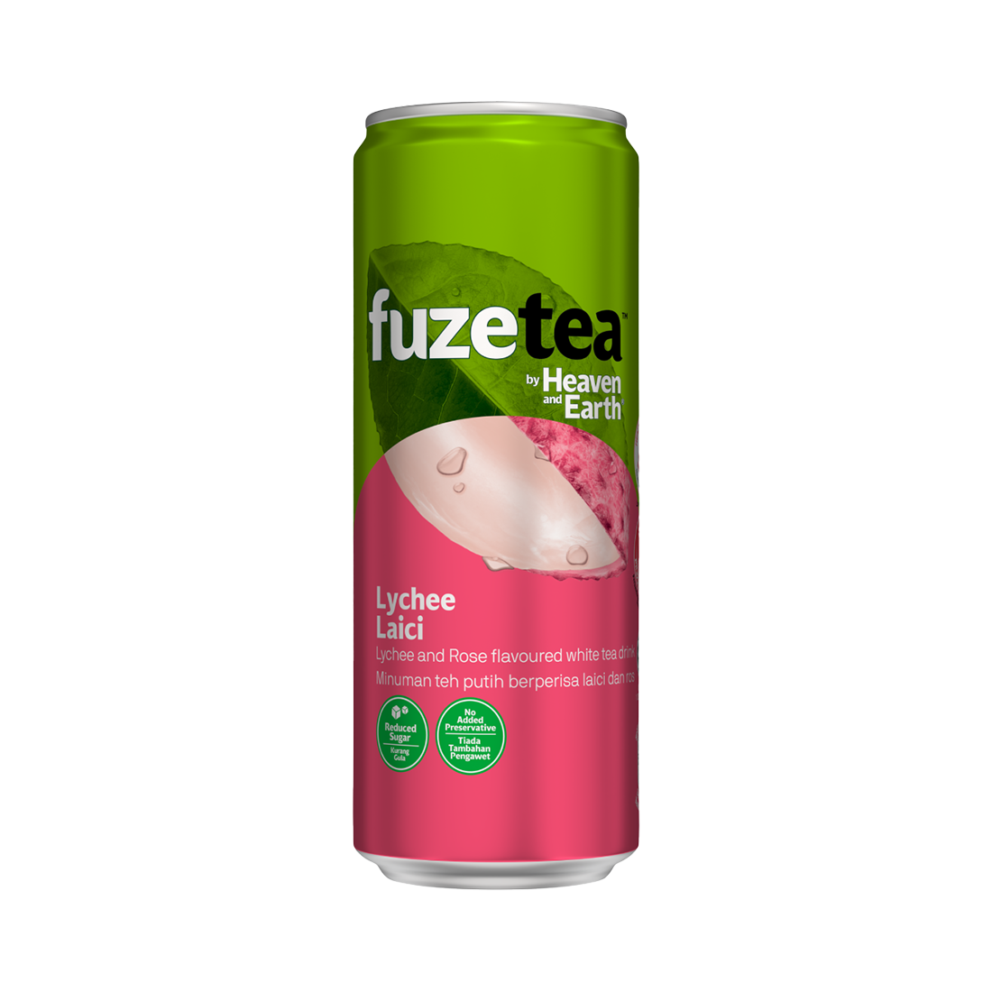 Fuze Tea Lychee Tea can