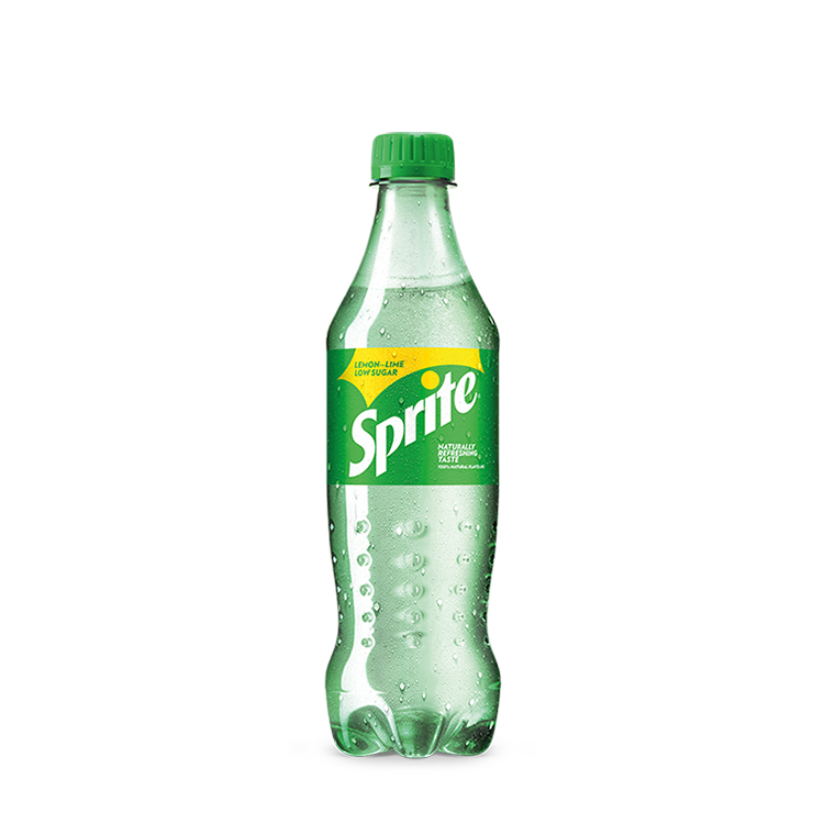 Posamična plastenka Sprite limoninega okusa z nizko vsebnostjo sladkorja