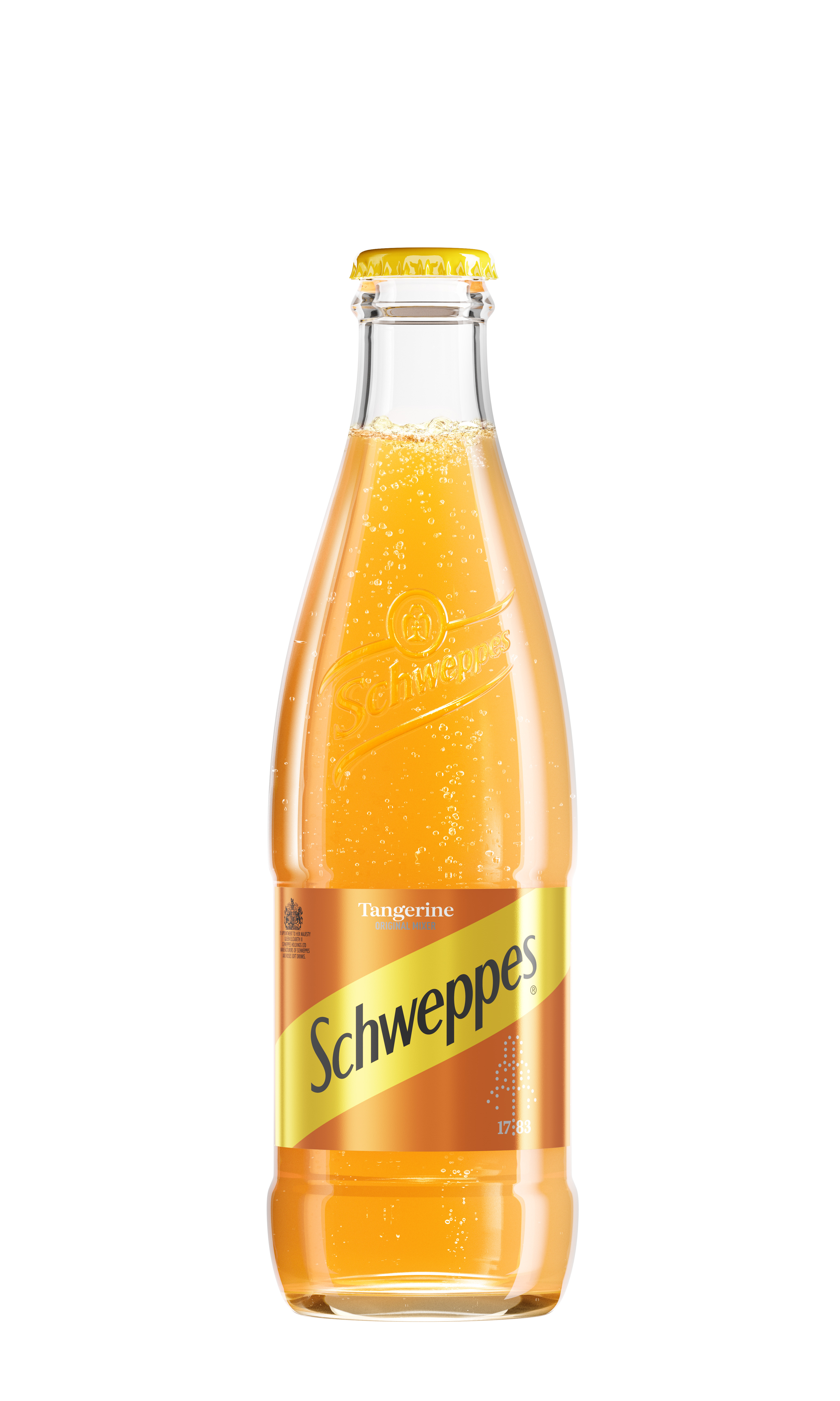 Posamična plastenka Schweppes mandarine