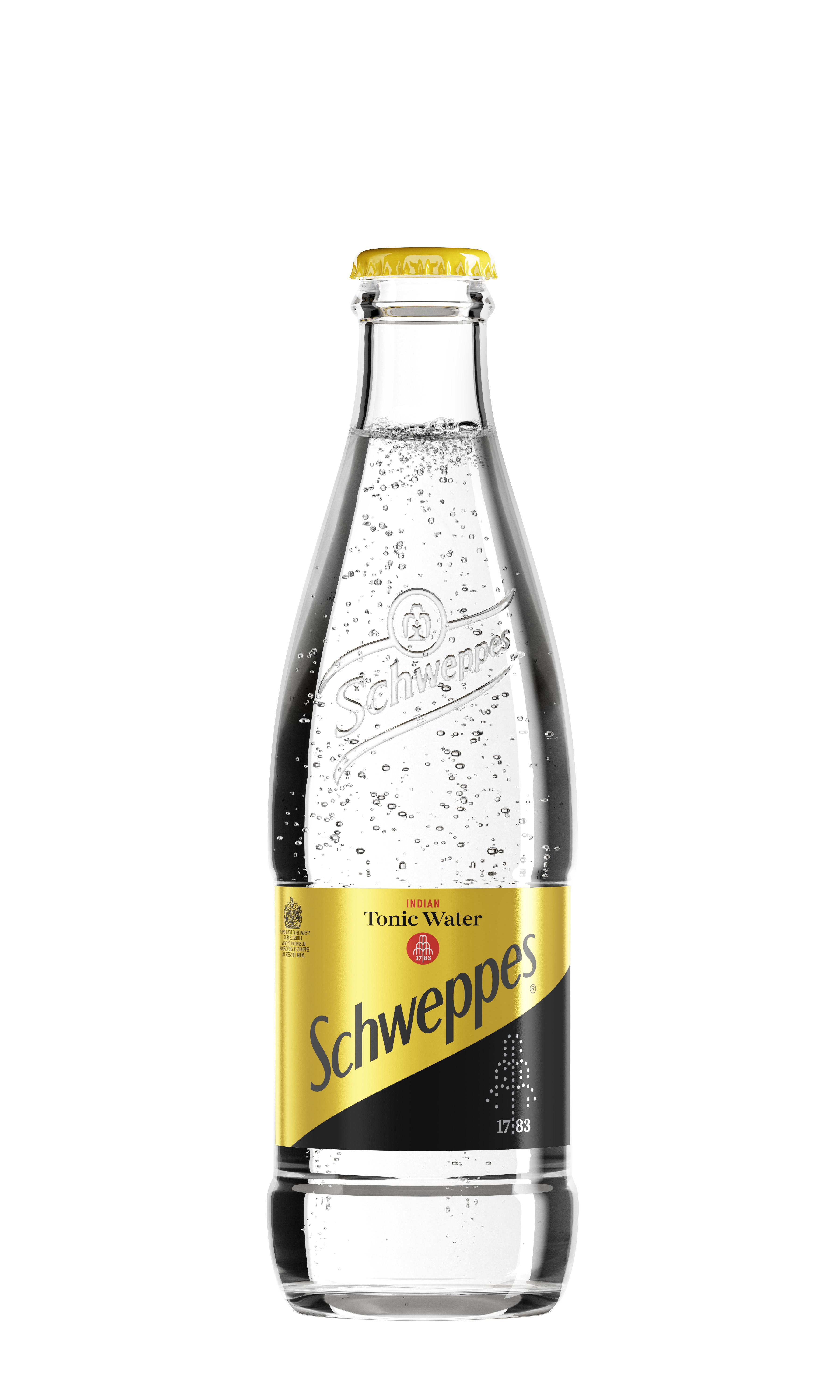 Posamična plastenka Schweppes indijskega tonika