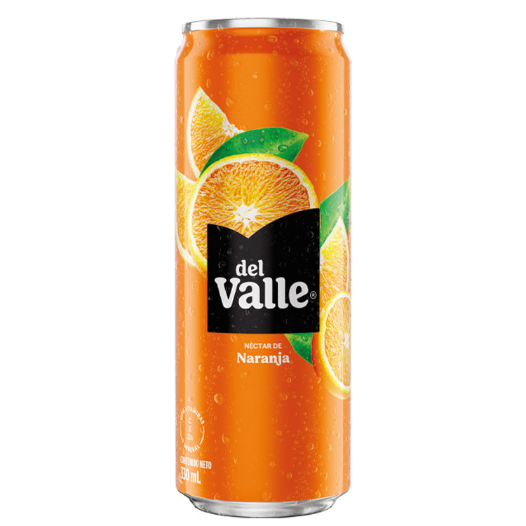 Lata de del Valle Naranja