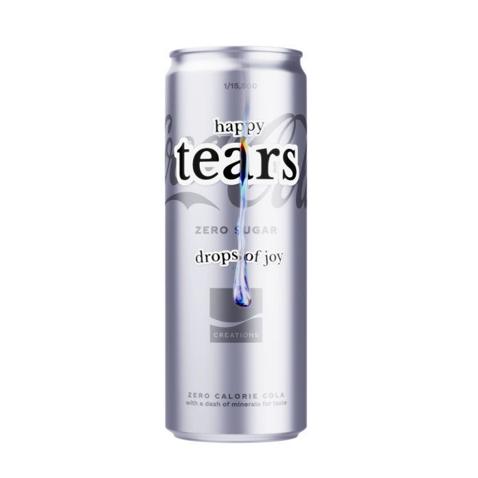  Coca-Cola Happy Tears Zero Sugar Move 12 fl oz Can