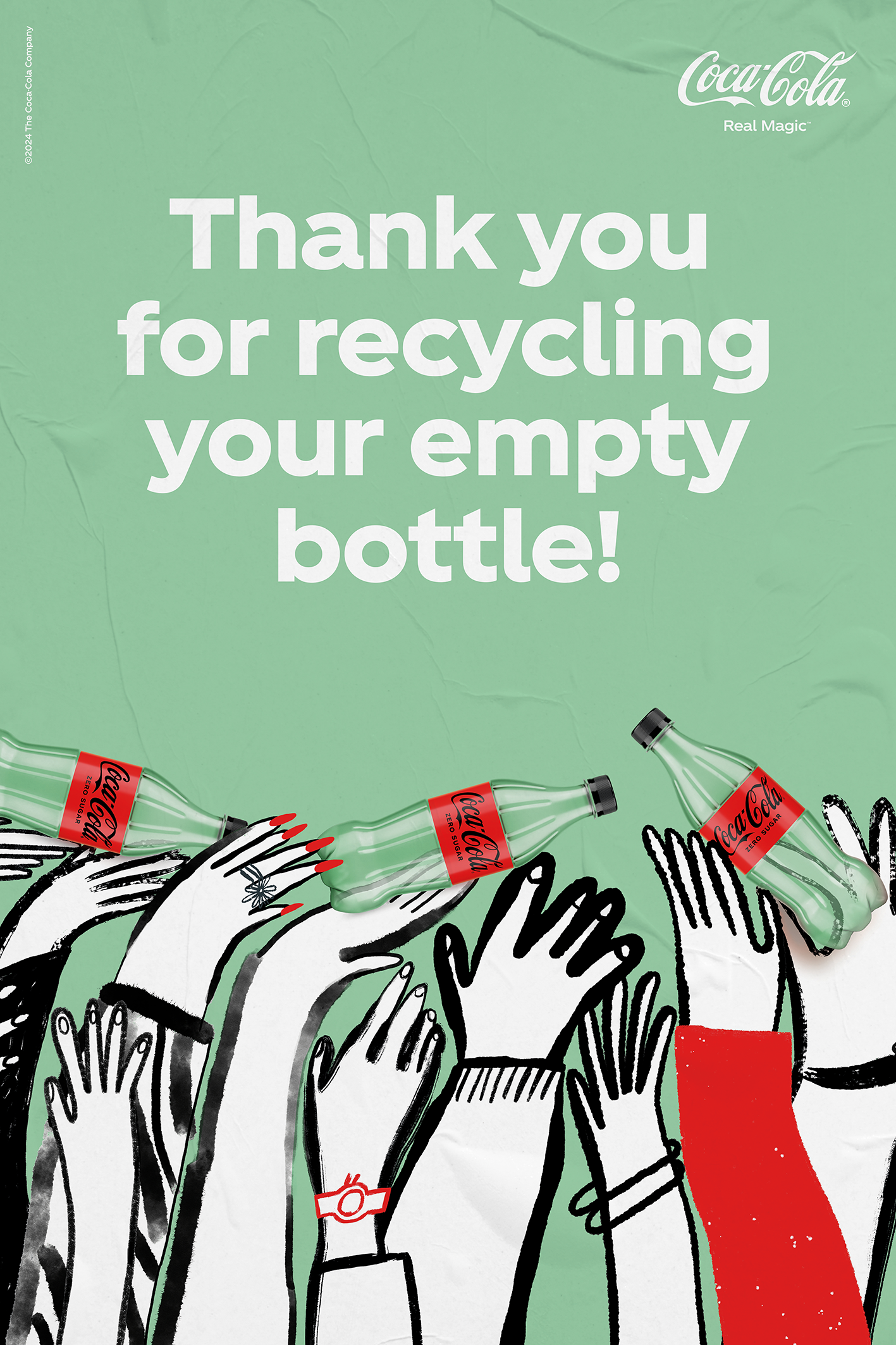 Thank you for recycling your empty bottle